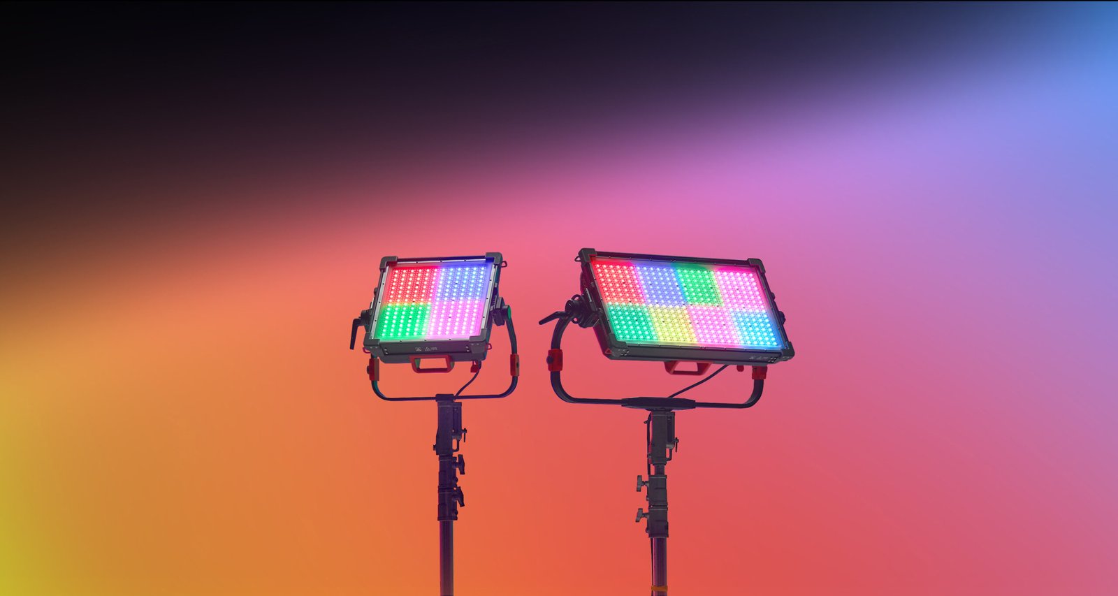 Godox KNOWLED P600R Hard P4 and P1200R Hard P8 panel lights